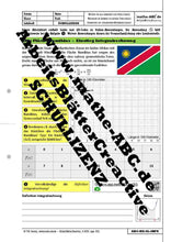 Lade das Bild in den Galerie-Viewer, ABC-DE-IRFN - AB Die Fläche Namibias - Einstieg Integralrechnung