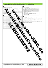 Lade das Bild in den Galerie-Viewer, ABC-DE-LFSP - AB Schnittpunkte linearer Funktionen