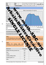 Lade das Bild in den Galerie-Viewer, AzP-EN-28 - AB Water consumption