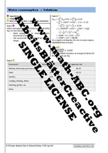 Lade das Bild in den Galerie-Viewer, AzP-EN-28 - AB Water consumption