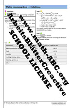 Lade das Bild in den Galerie-Viewer, AzP-EN-28 - AB Water consumption