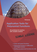 Lade das Bild in den Galerie-Viewer, AzP-EN - Application Tasks for Polynomial Functions - eBook
