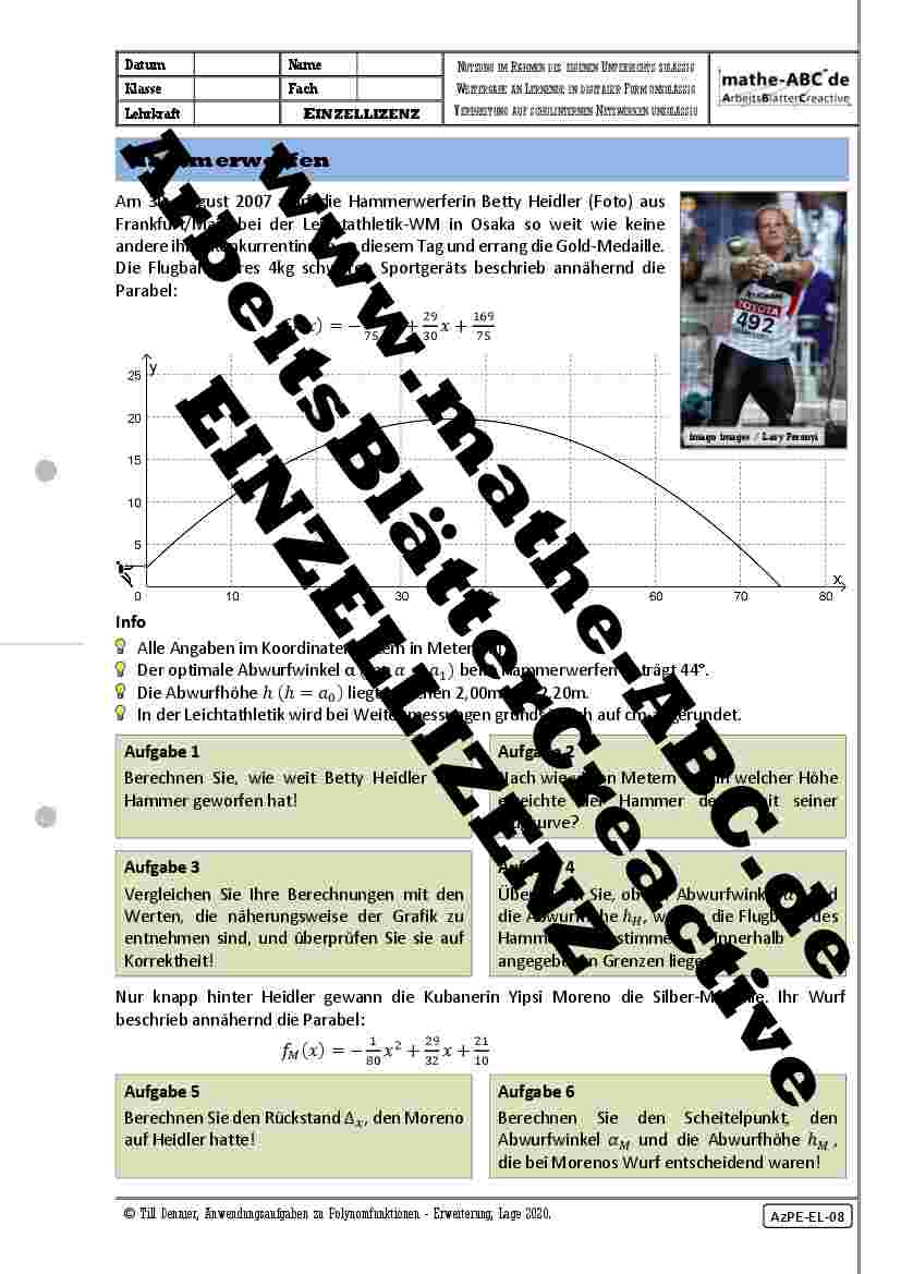 AzPE-08 - AB Hammerwerfen